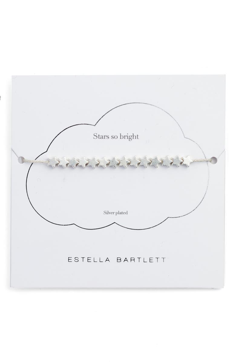 Estella Bartlett Stars So Bright Bracelet, Main, color, 