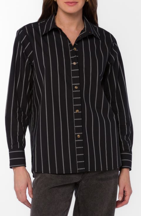 Jessamy Oversize Long Sleeve Button-Up Shirt