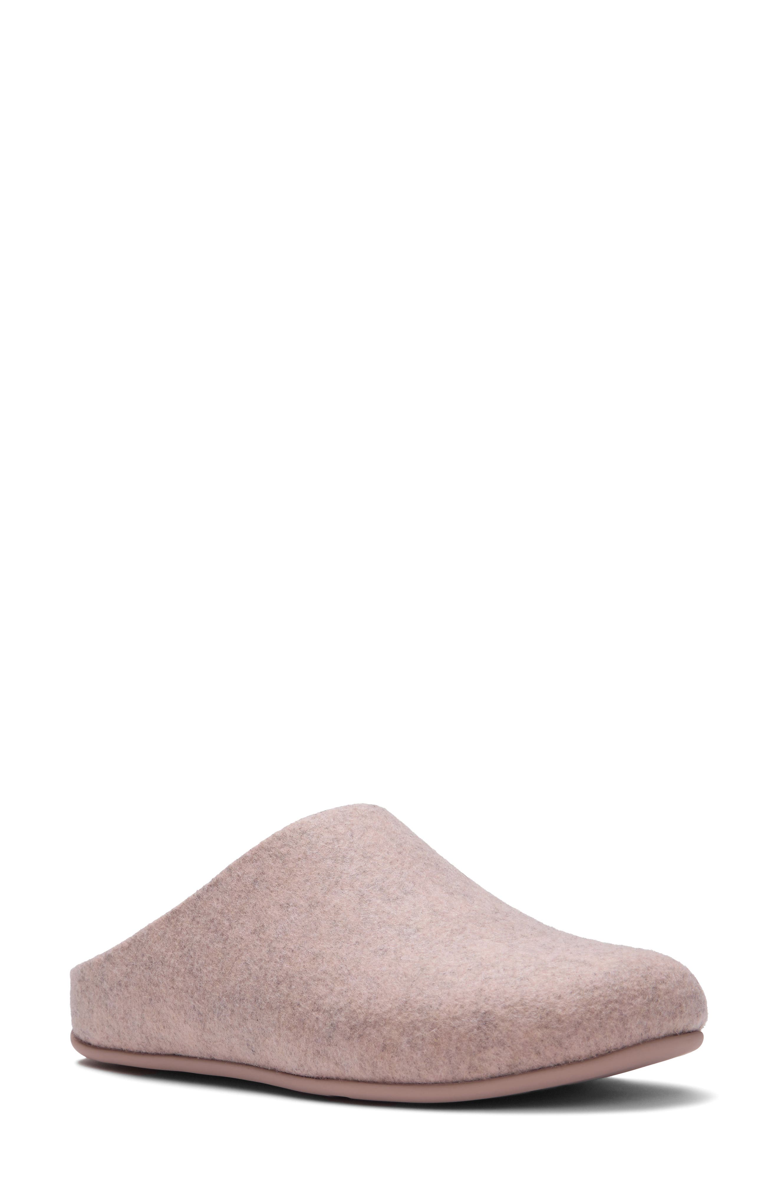 Flow Felt Slipper, Main, color, BEIGE BUFF