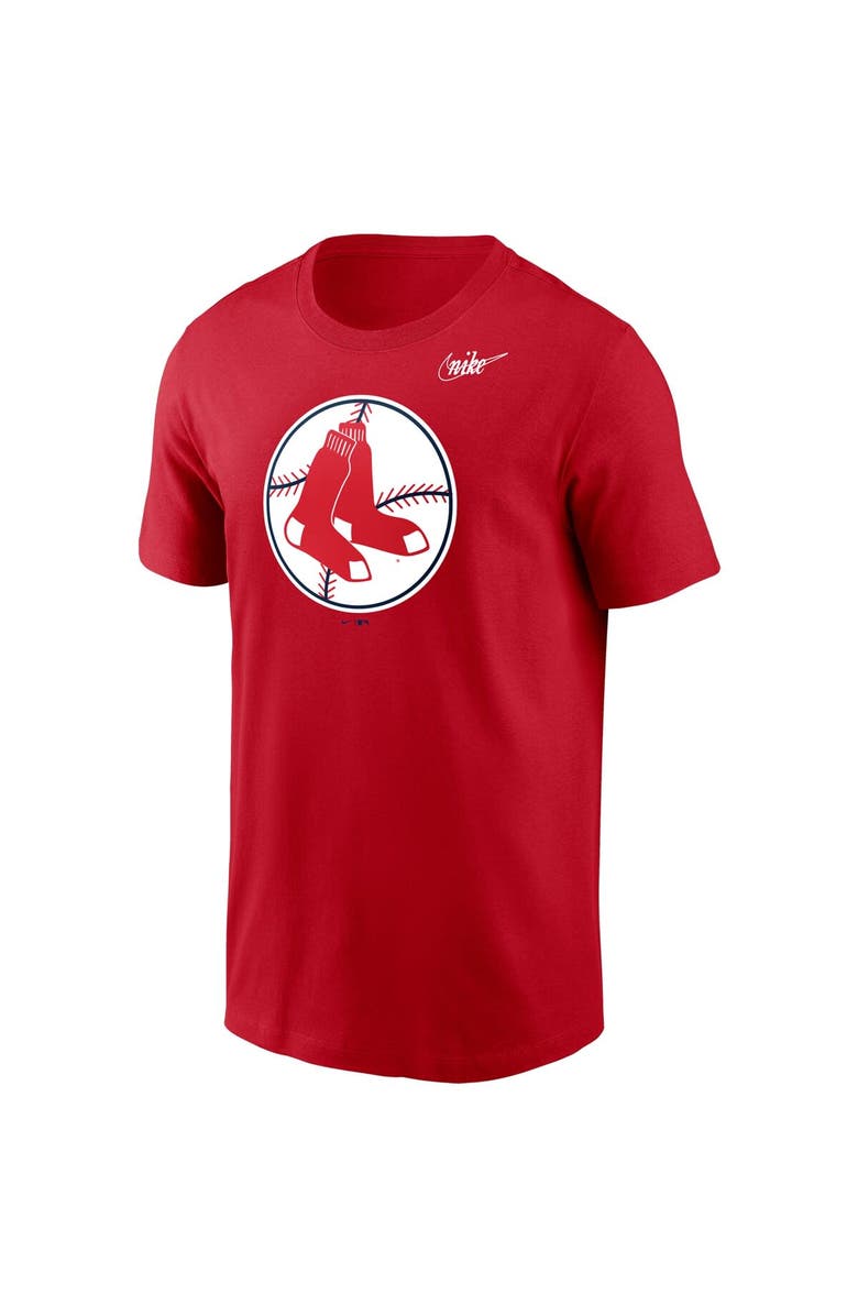 Nike Men's Nike Red Boston Red Sox Cooperstown Collection Logo T-Shirt, Alternate, color, Red