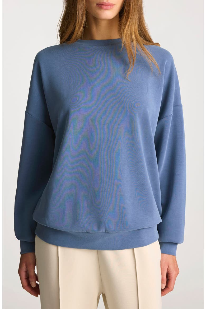 Bijou Oversize Sweatshirt, Main, color, BIJOU BLUE