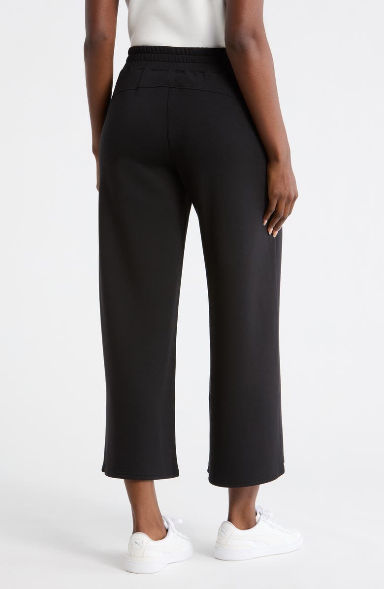 SPANX<sup>®</sup> Crop Wide Leg Pants, Alternate, color, Very Black