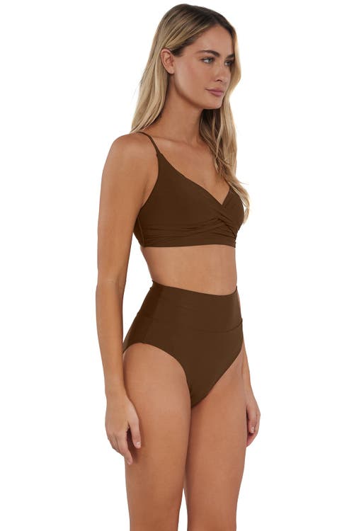 SUNSETS SUNSETS HANNAH HIGH WAIST BIKINI SWIM BOTTOMS