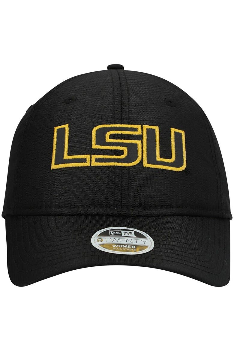 Women's New Era Black LSU Tigers Warm Up 9TWENTY Adjustable Hat, Alternate, color, Black