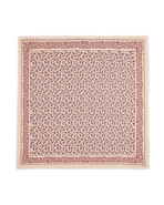 Fable England Paisley Folk Caramel Square Scarf