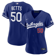 Nike Women's Nike Mookie Betts Royal Los Angeles Dodgers Alternate Stadium Jersey