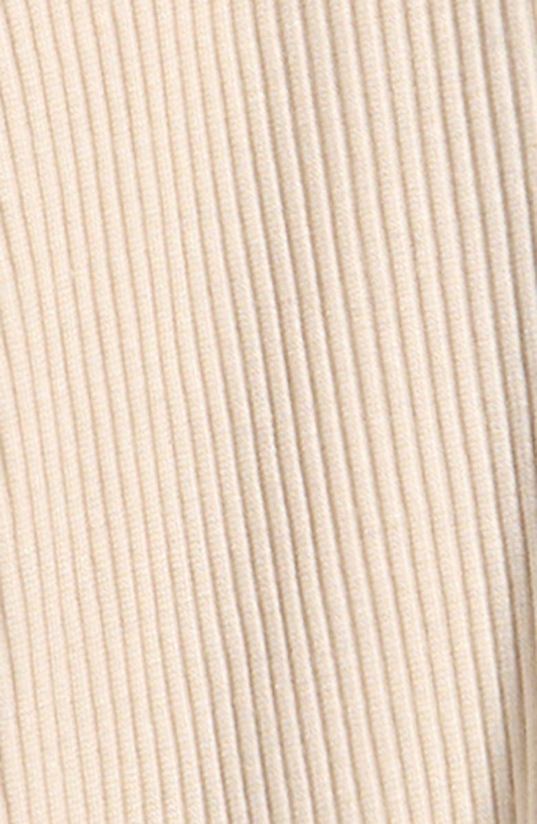 Bella Tunno Rib One-Piece & Hat Set, Alternate, color, Cream