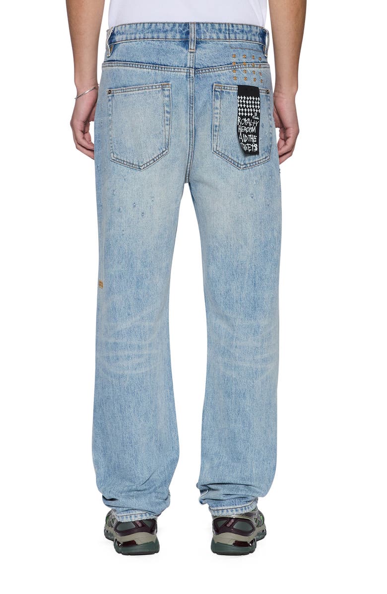 Ksubi Hazlow Manhattan Straight Leg Jeans, Alternate, color, Denim