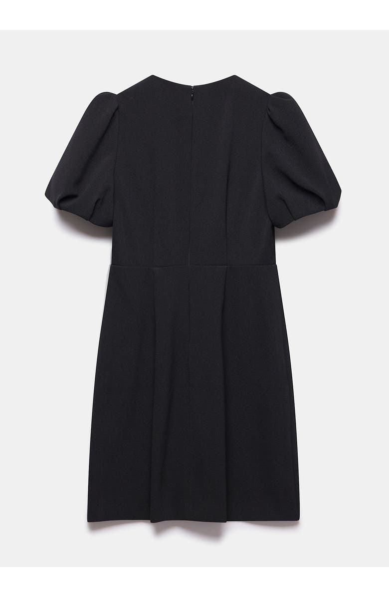 MINT VELVET Bow Detail Mini Dress, Alternate, color, Black