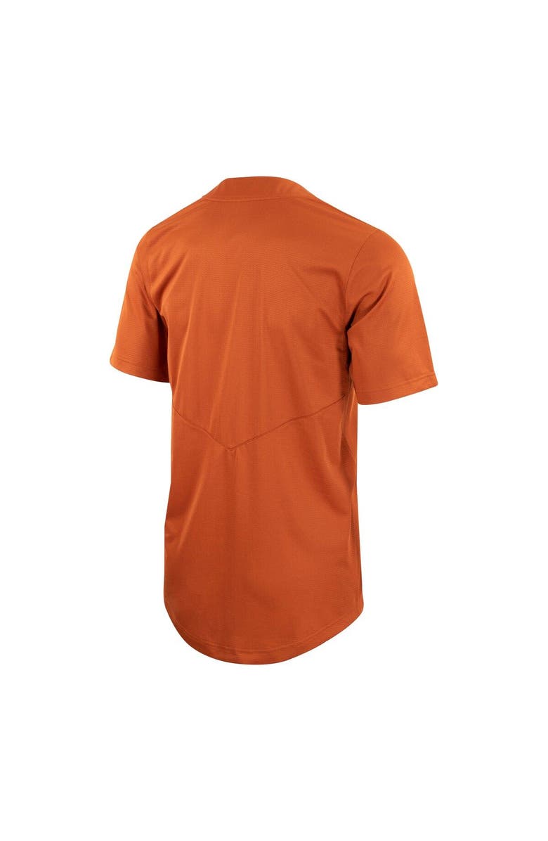 Nike Unisex Nike Texas Orange Texas Longhorns Two-Button Replica Softball Jersey, Alternate, color,
