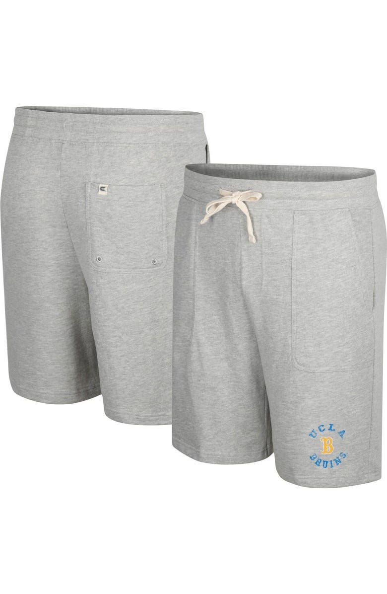 COLOSSEUM Men's Colosseum Heather Gray UCLA Bruins Love To Hear This Terry Shorts, Main, color, Heather Gray