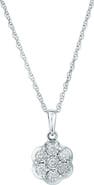 EFFY Sterling Silver Diamond Pendant Necklace