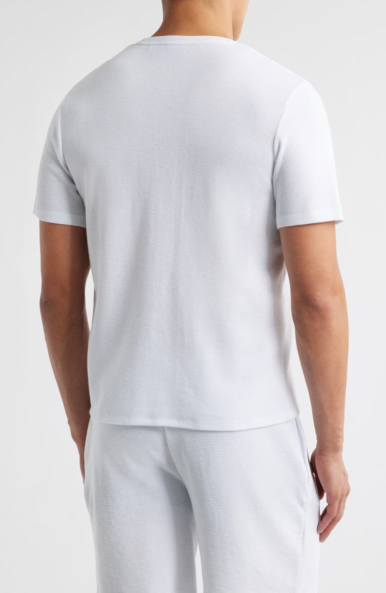 BOSS Waffle Knit Lounge T-Shirt, Alternate, color, White