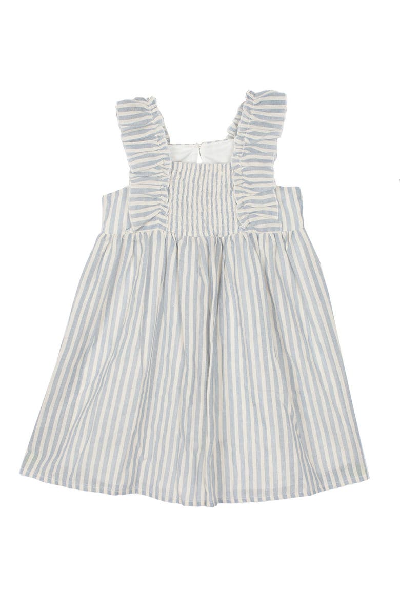 Mabel + Honey Blake Baby Toddler Dress, Main, color, Blue