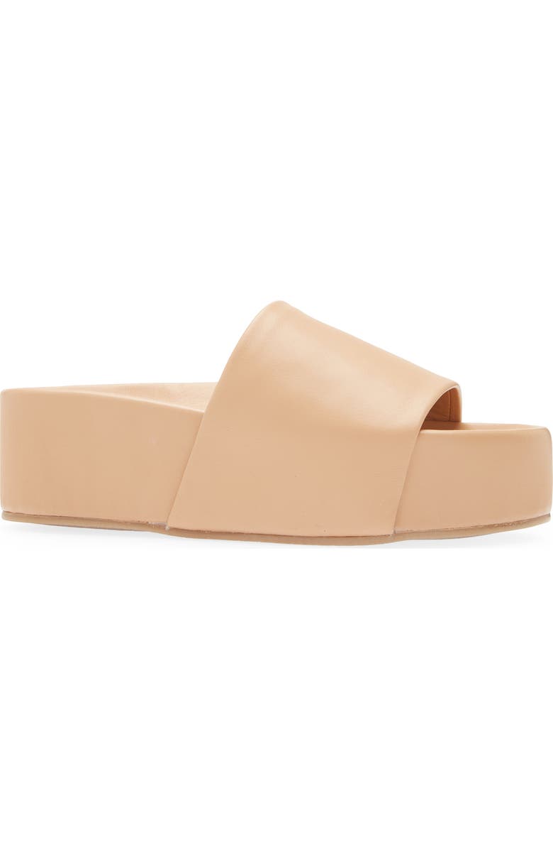 Beek Albatross Platform Sandal, Alternate, color, Beach