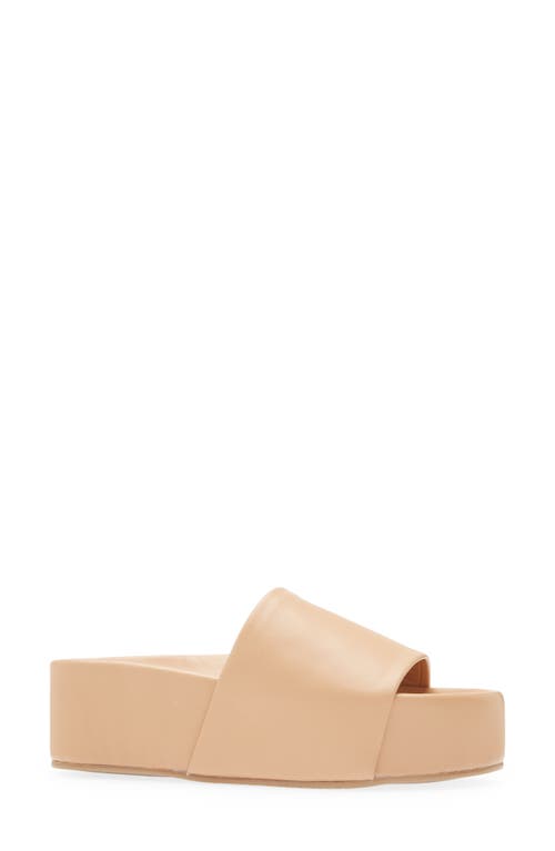 Beek Albatross Platform Sandal In Neutral
