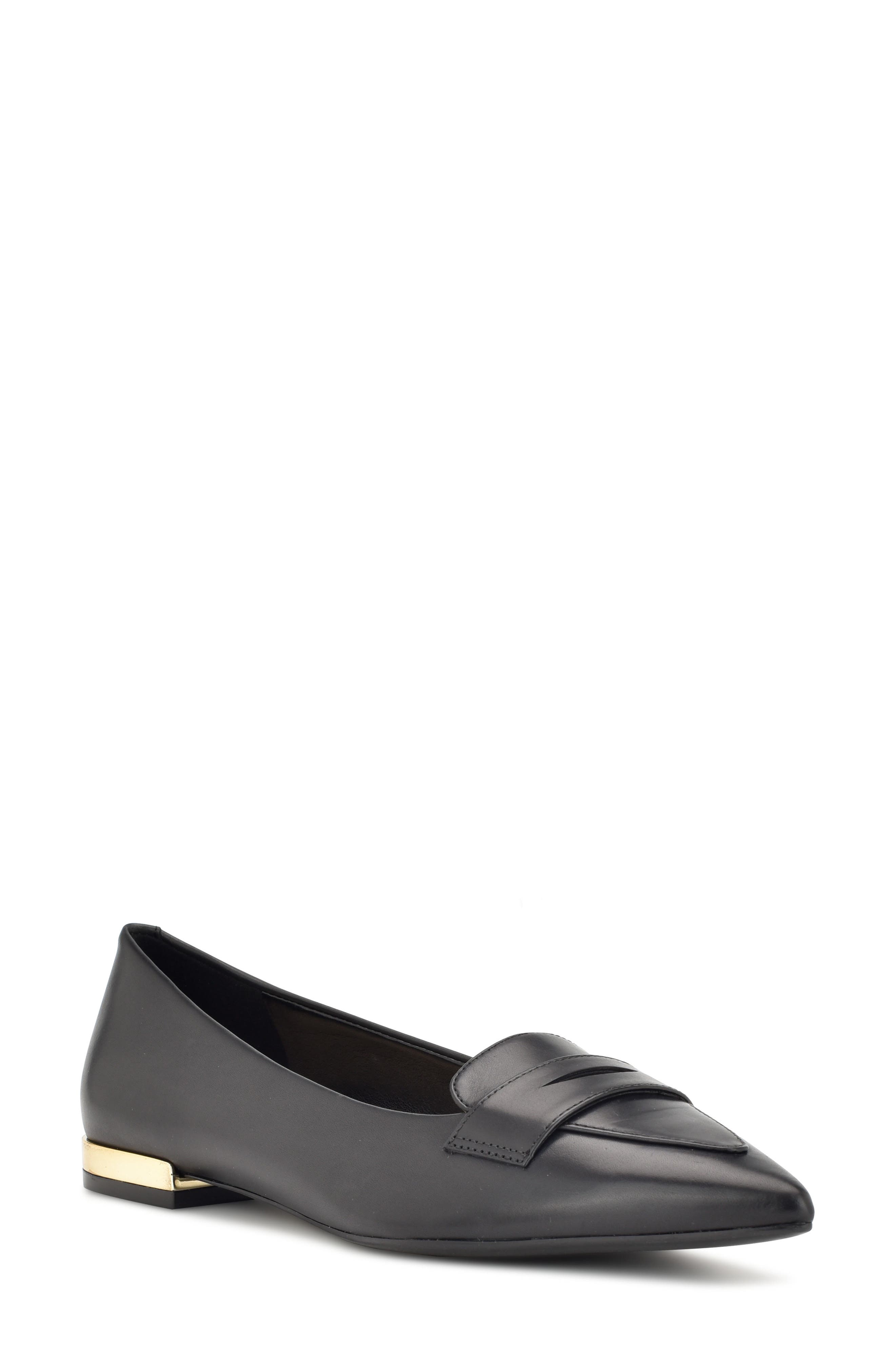 Nine West Lallin Pointed Toe Flat, Main, color, 