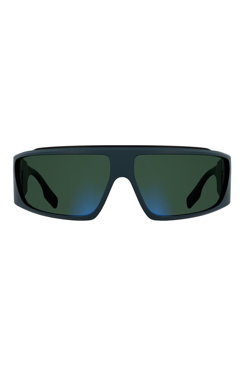 Hero 76mm Mask Sunglasses, Main, color, MATTE BLUE