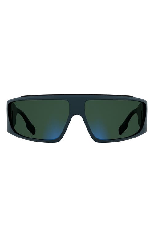 Canada Goose Hero 76mm Mask Sunglasses In Matte Blue