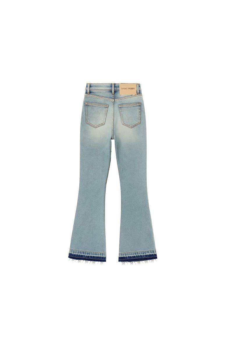 SAINT PERRY Shaboozey Flare Denim, Alternate, color, Blue