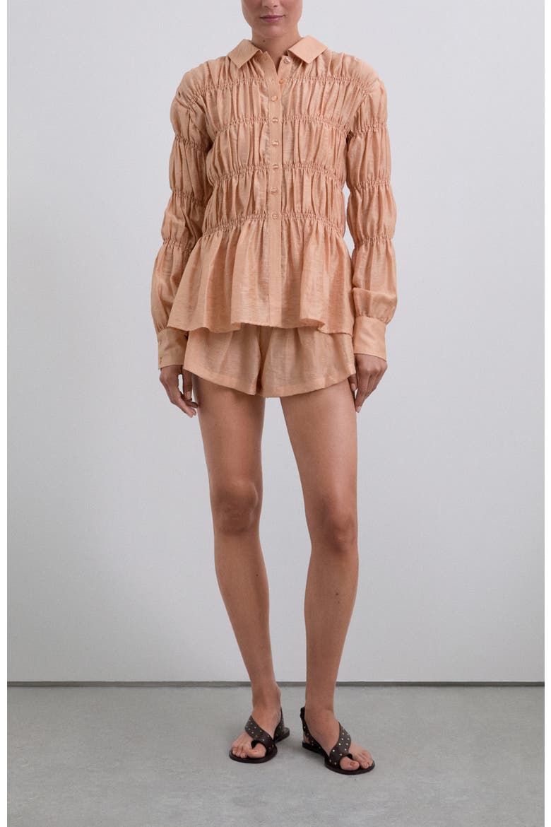 Smock Shirt, Alternate, color, Blush