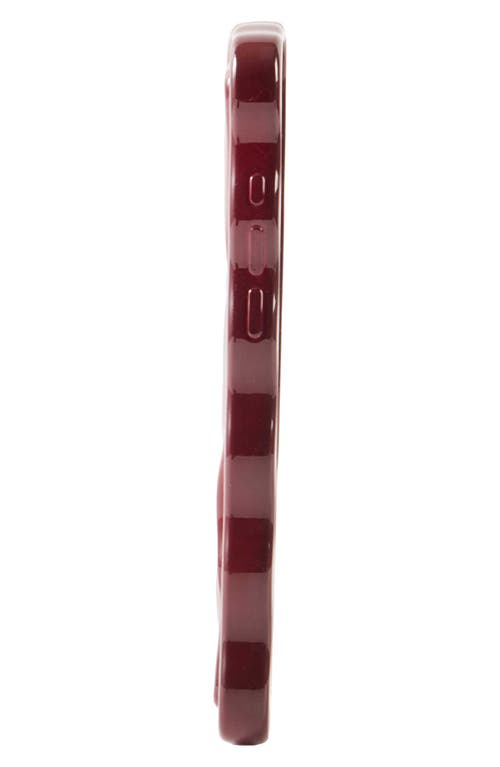 Auramma Meteorite Iphone 16 Pro Max Iphone Case In Burgundy