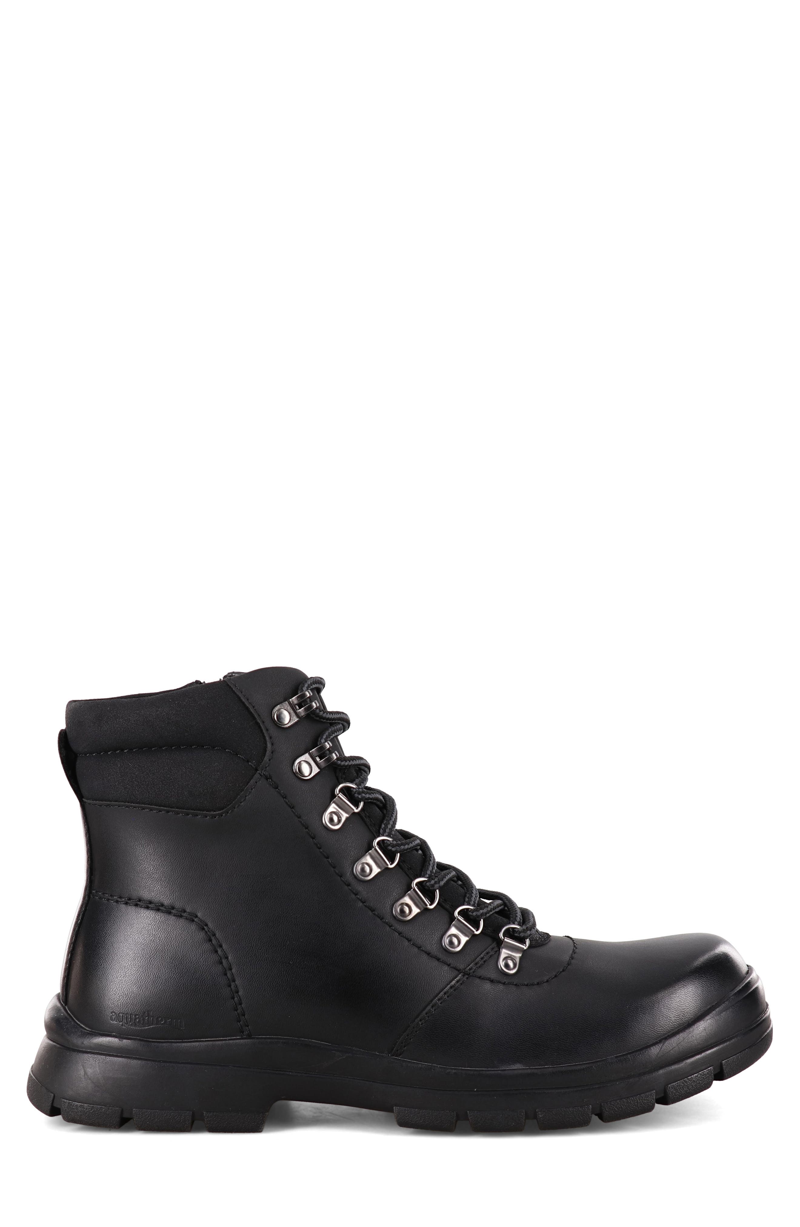 AQUATHERM BY SANTANA CANADA Bruce Lace-Up Boot, Alternate, color, Black