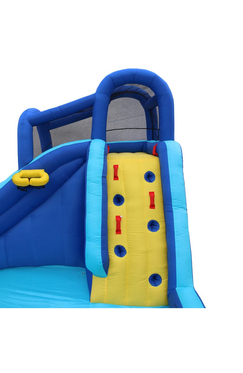 Banzai Surf N' Splash Inflatable Water Park and Splash Slide, Alternate, color,