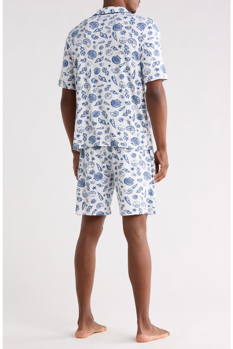 Enzo's Dixie Short Pajamas, Alternate, color, SHELL PRINT