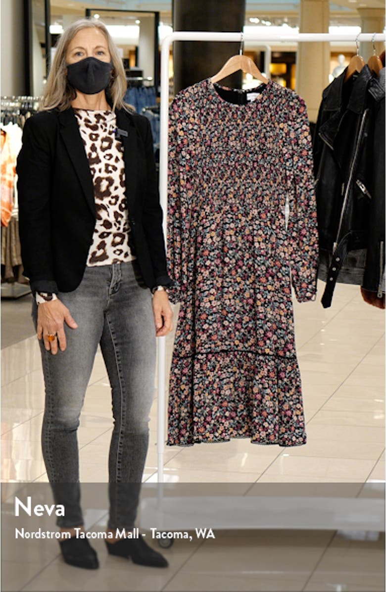 Vinyards in the Valley Long Sleeve Midi Dress, sales video thumbnail