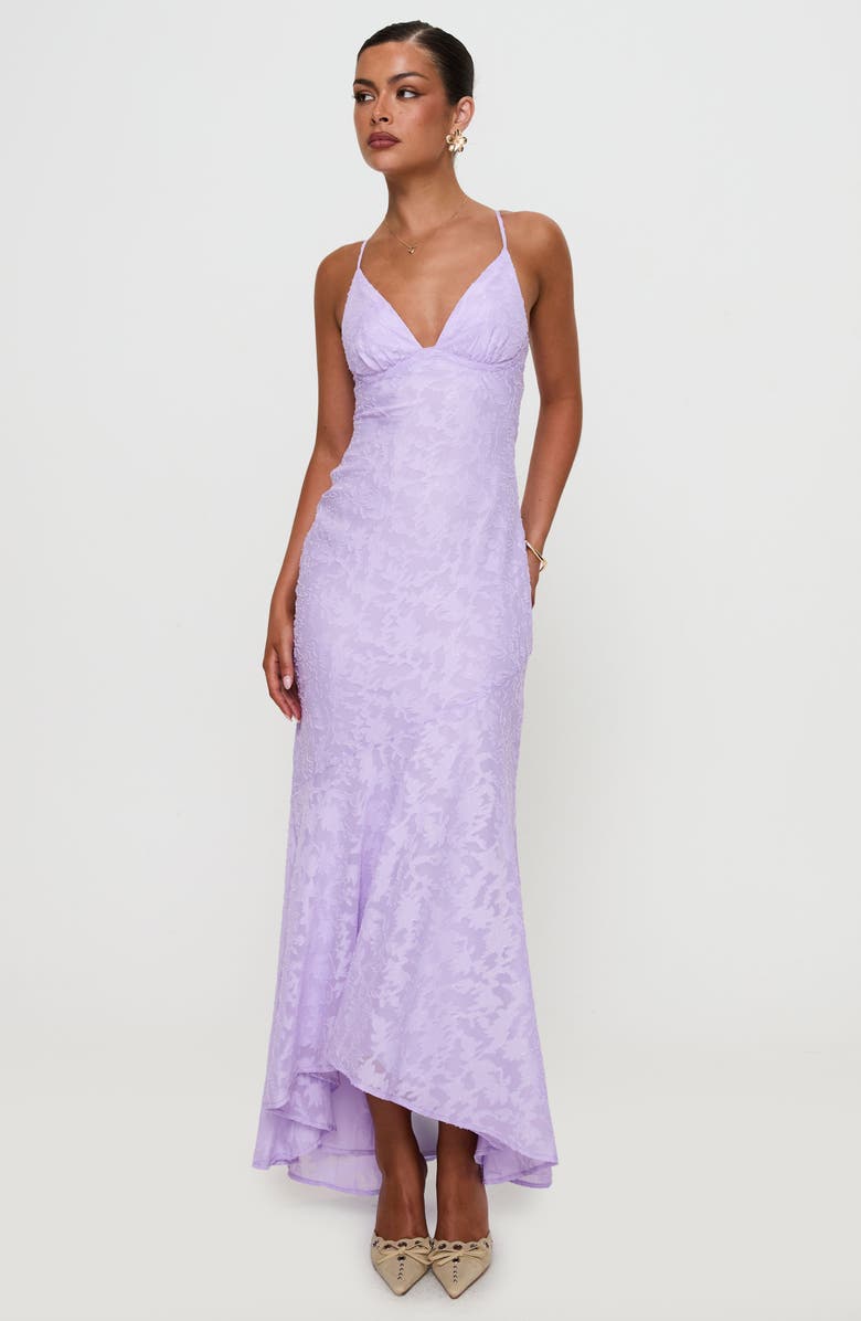 Princess Polly Cyrene Sleeveless Maxi Dress, Alternate, color, Lilac