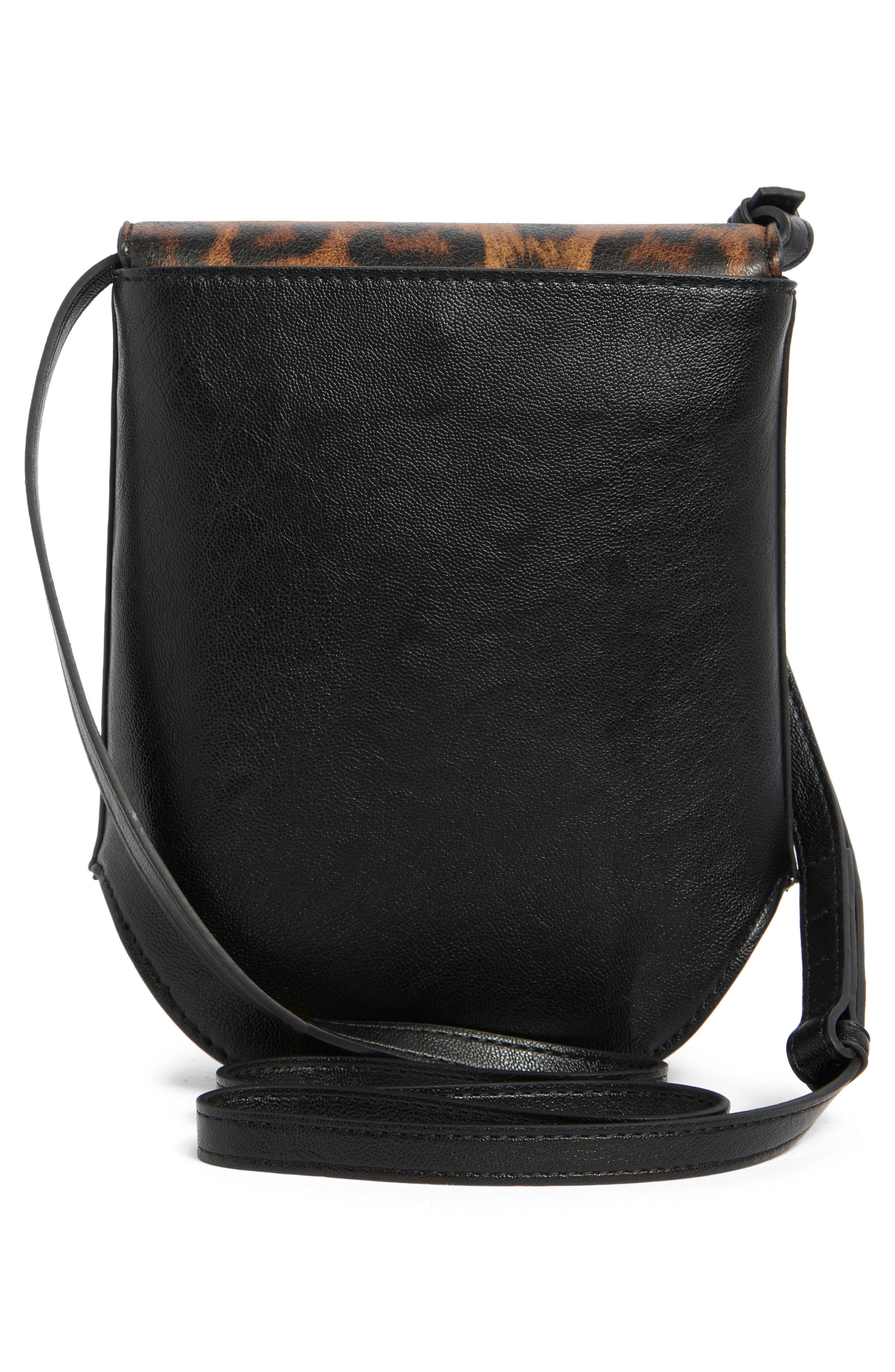 Perry Lizard Embossed Faux Leather Crossbody Bag, Alternate, color, LEOPARD