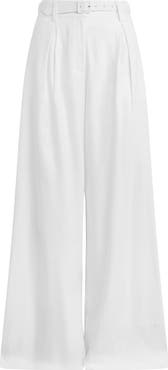 Favorite Daughter The Miranda Wide Leg Linen Blend Pants