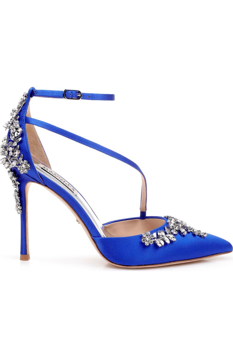 Badgley Mischka Collection Badgley Mischka Faith Ankle Strap Pump, Alternate, color,