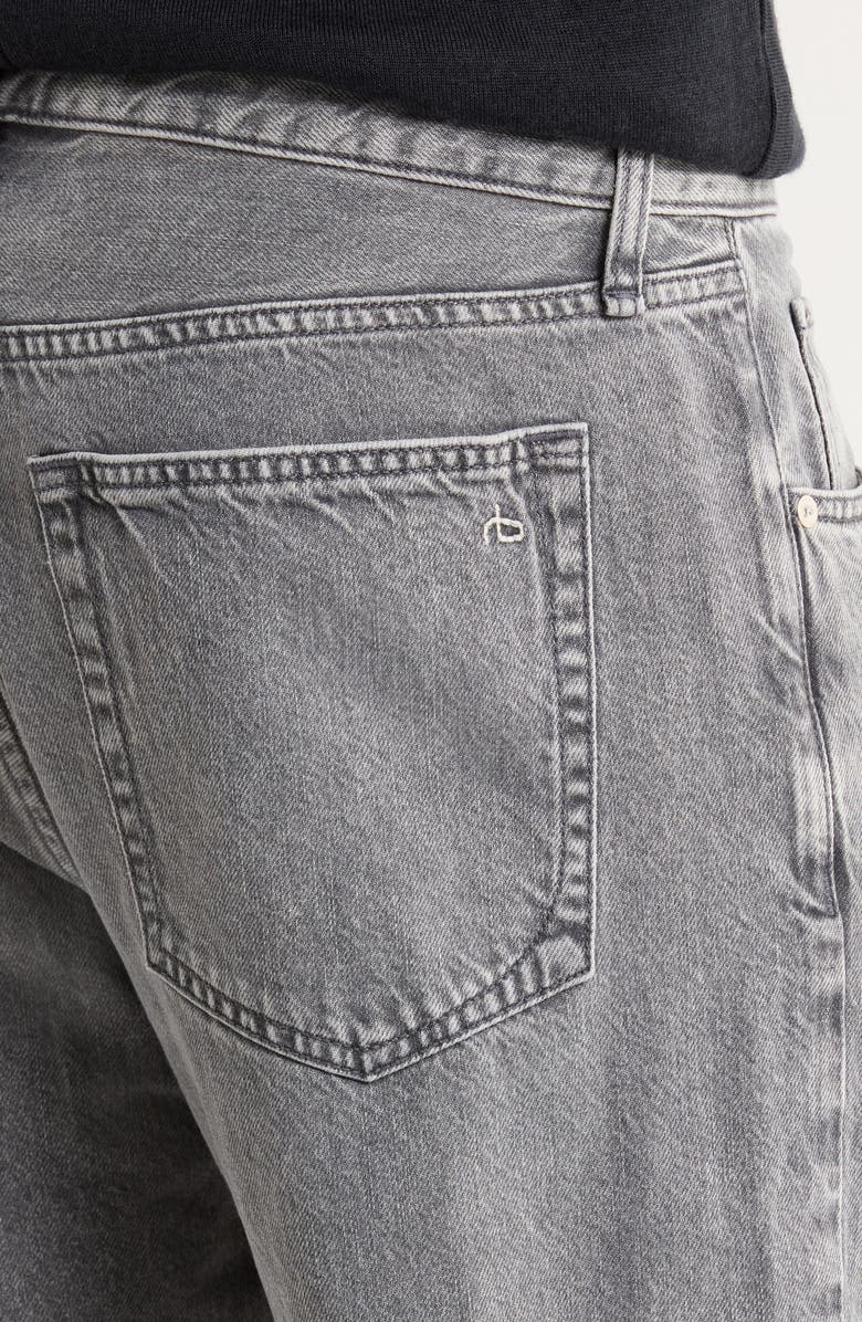 rag & bone Fit 4 Authentic Rigid Straight Leg Jeans, Alternate, color, Ice Grey