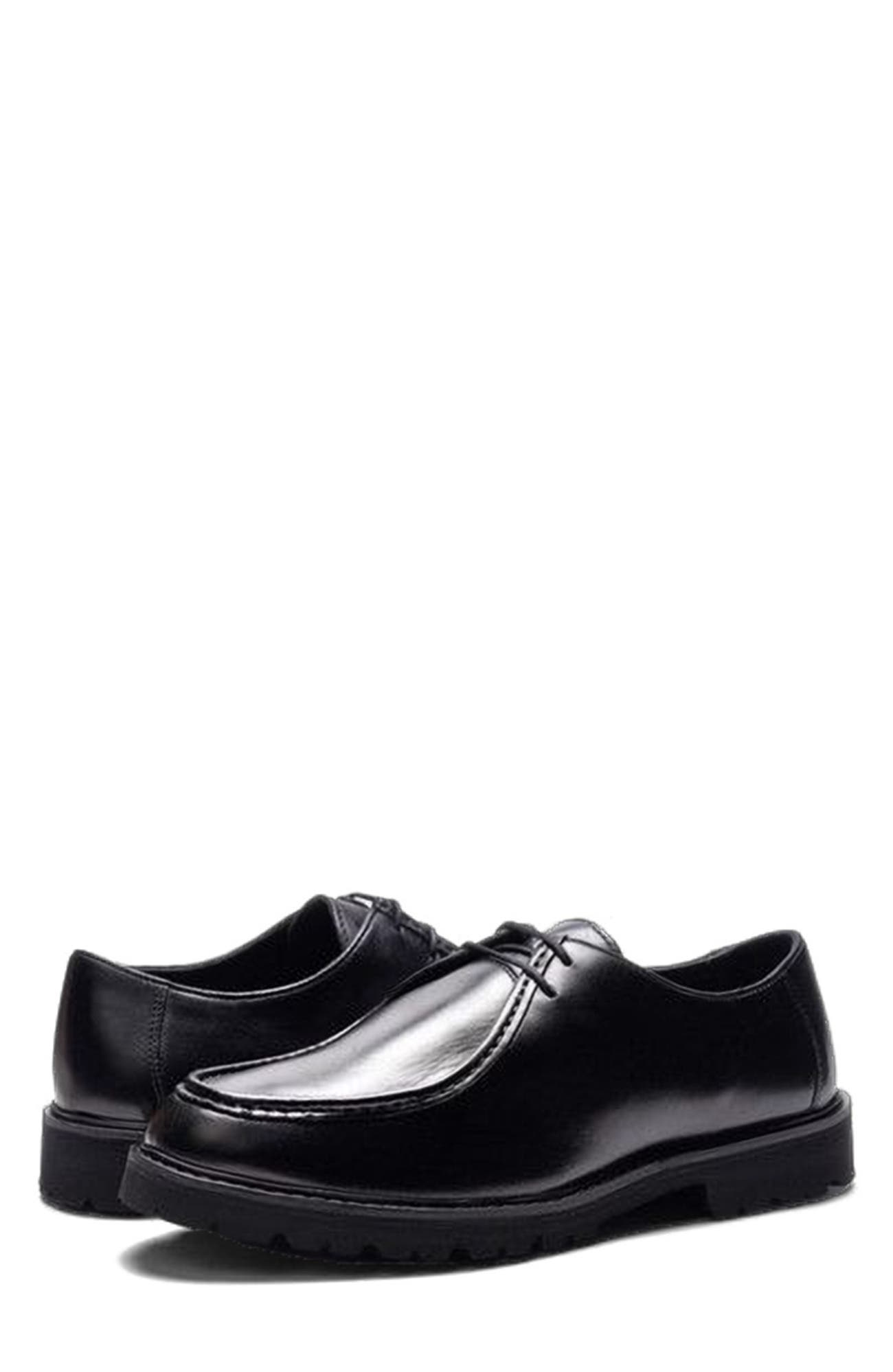 A. Veer Mercer Ridge Moc, Alternate, color, Black Leather