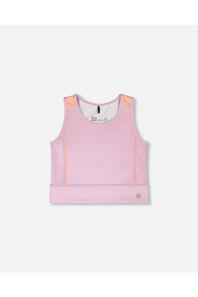 Athletic Tank Top in Recycled Polyester, Main, color, Lilac