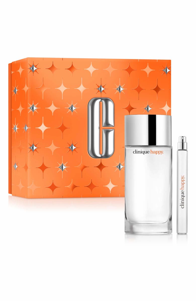 Clinique Happy Couple Perfume Gift Set $140 Value, Main, color, 
