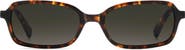 Kate Spade New York Carolina 53mm Rectangle Sunglasses