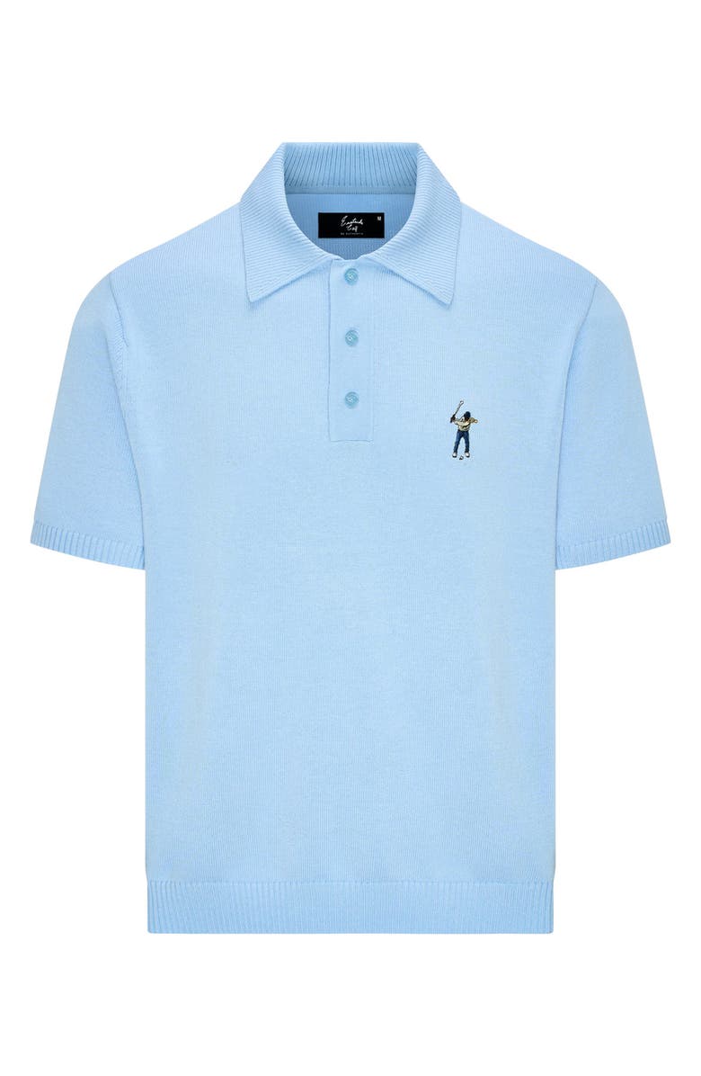 Eastside Golf Polo Sweater, Main, color, Brunnera Blue