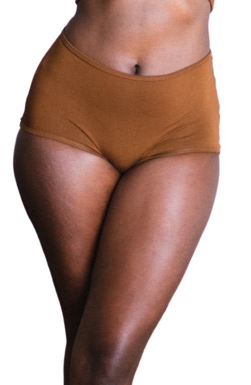Proclaim High-rise Ultra Soft Sustainable Briefs In Deep Nude