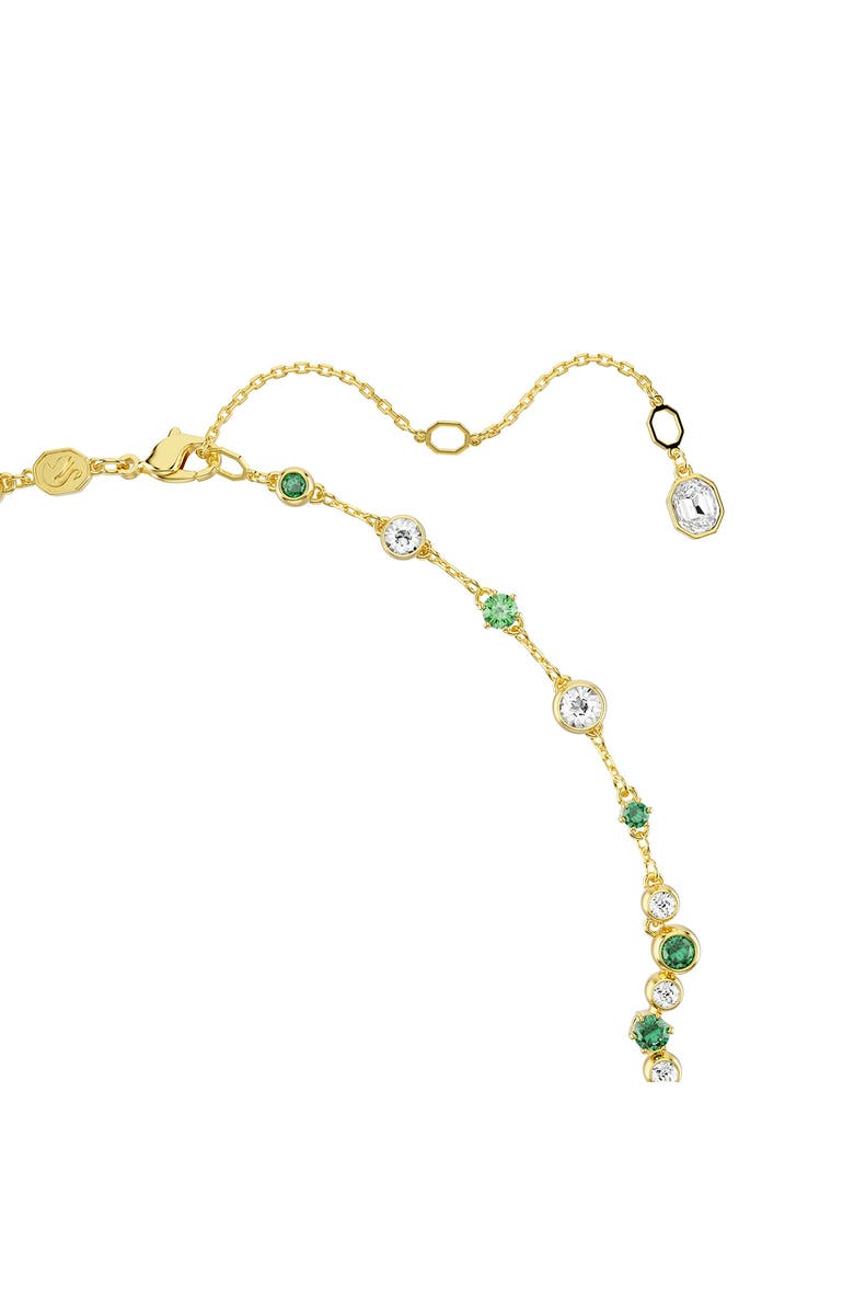 Swarovski Constella Crystal & Zirconia Necklace, Alternate, color, Gold