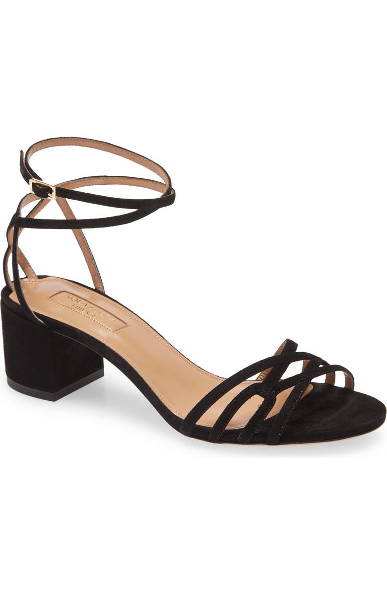 Aquazzura First Kiss Block Heel Sandal, Main, color,