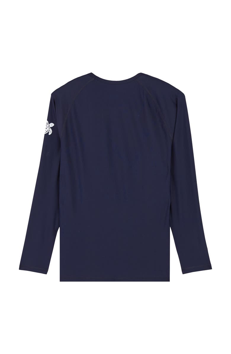 Vilebrequin Men's Solid Rashguard, Alternate, color, Bleu Marine