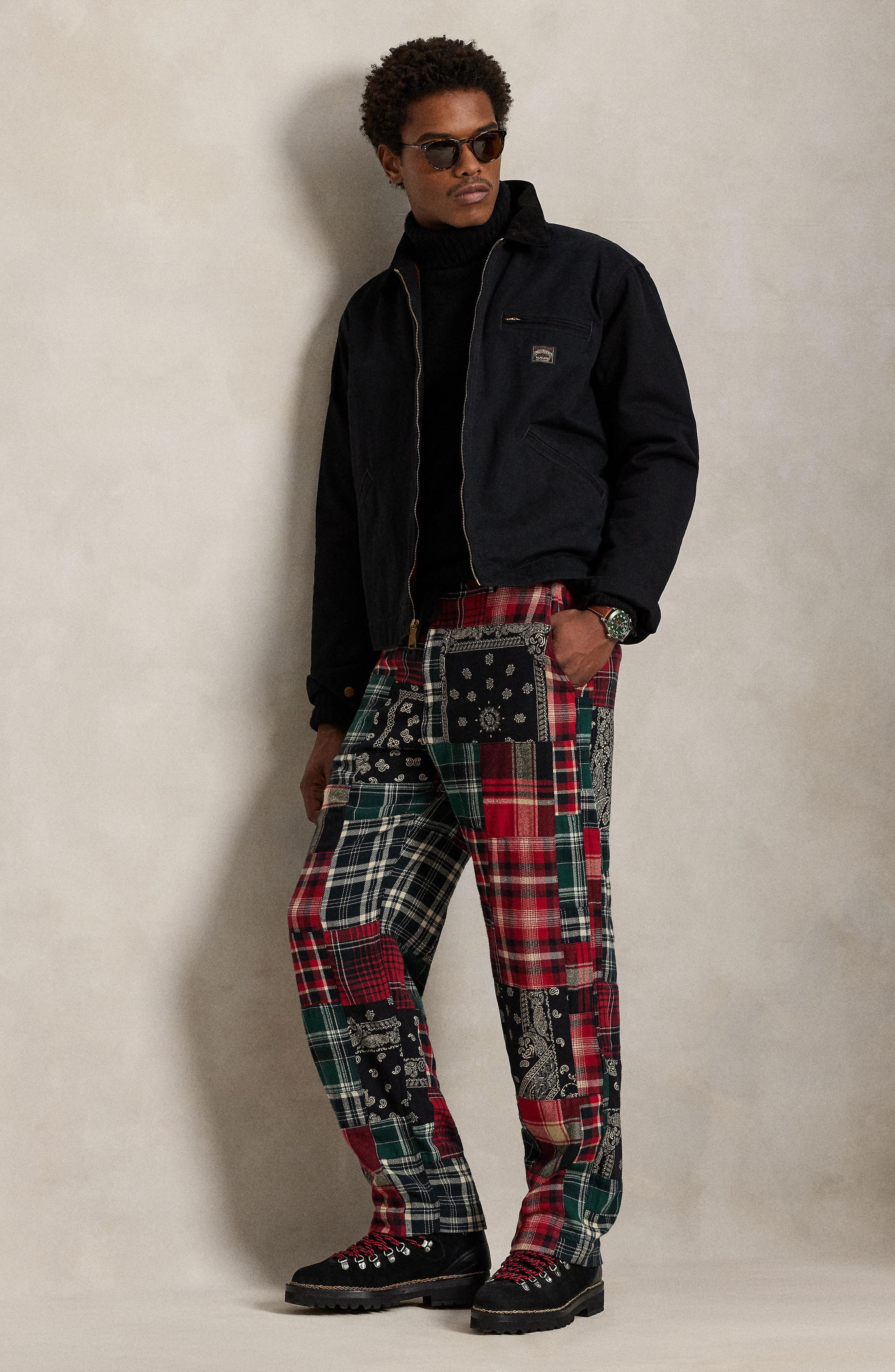 Prepster Patchwork Pants - image 2