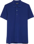 TOM FORD Lyocell & Cotton Piqué Polo