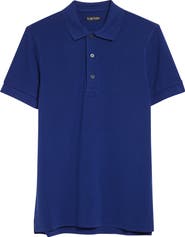 TOM FORD Lyocell & Cotton Piqué Polo