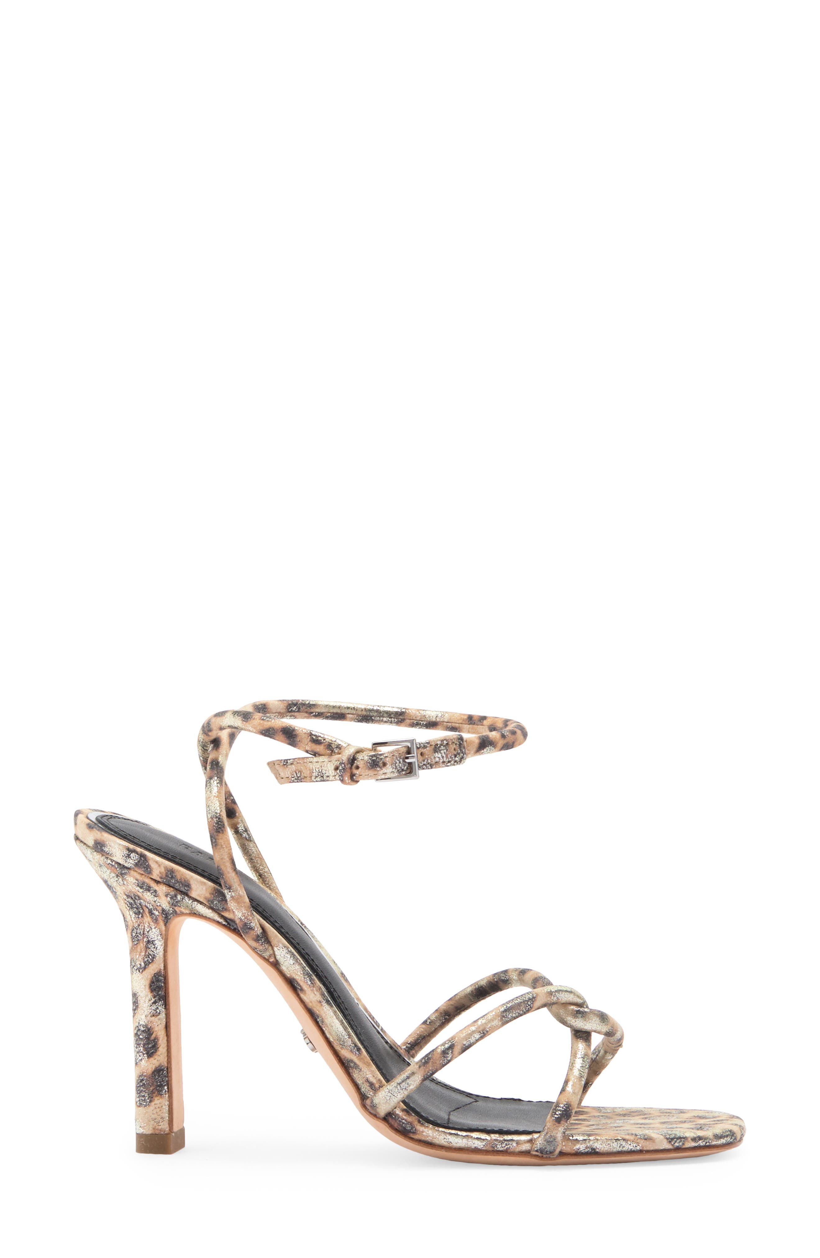 PAIGE Scottie Ankle Strap Sandal, Alternate, color, Leopard Multi