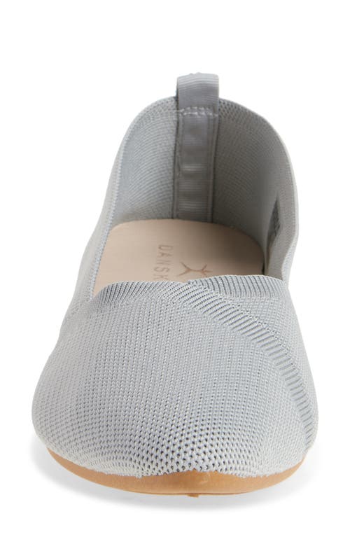 Danskin Notched Knit Flat In Grey