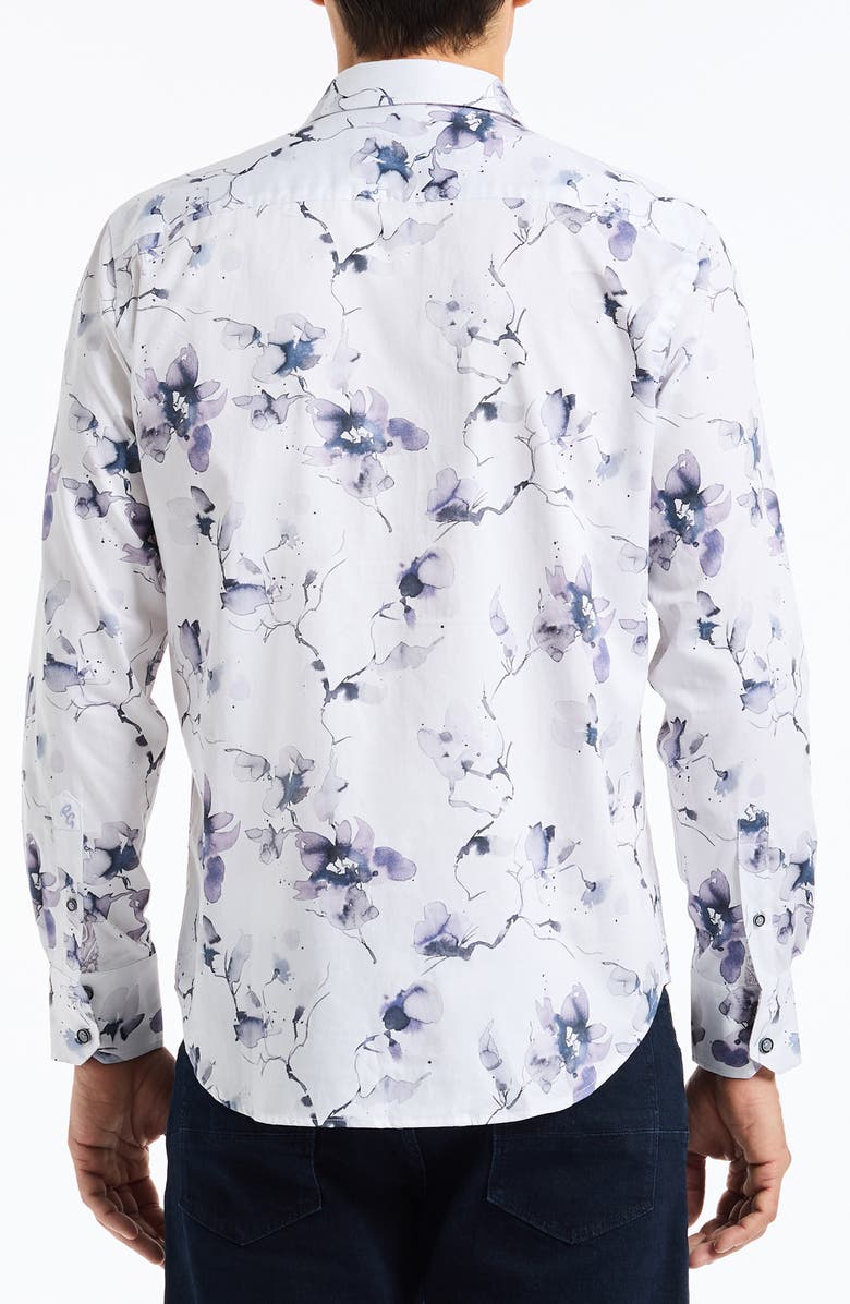 Robert Graham Dornan Long Sleeve Button-Up Shirt, Alternate, color, White